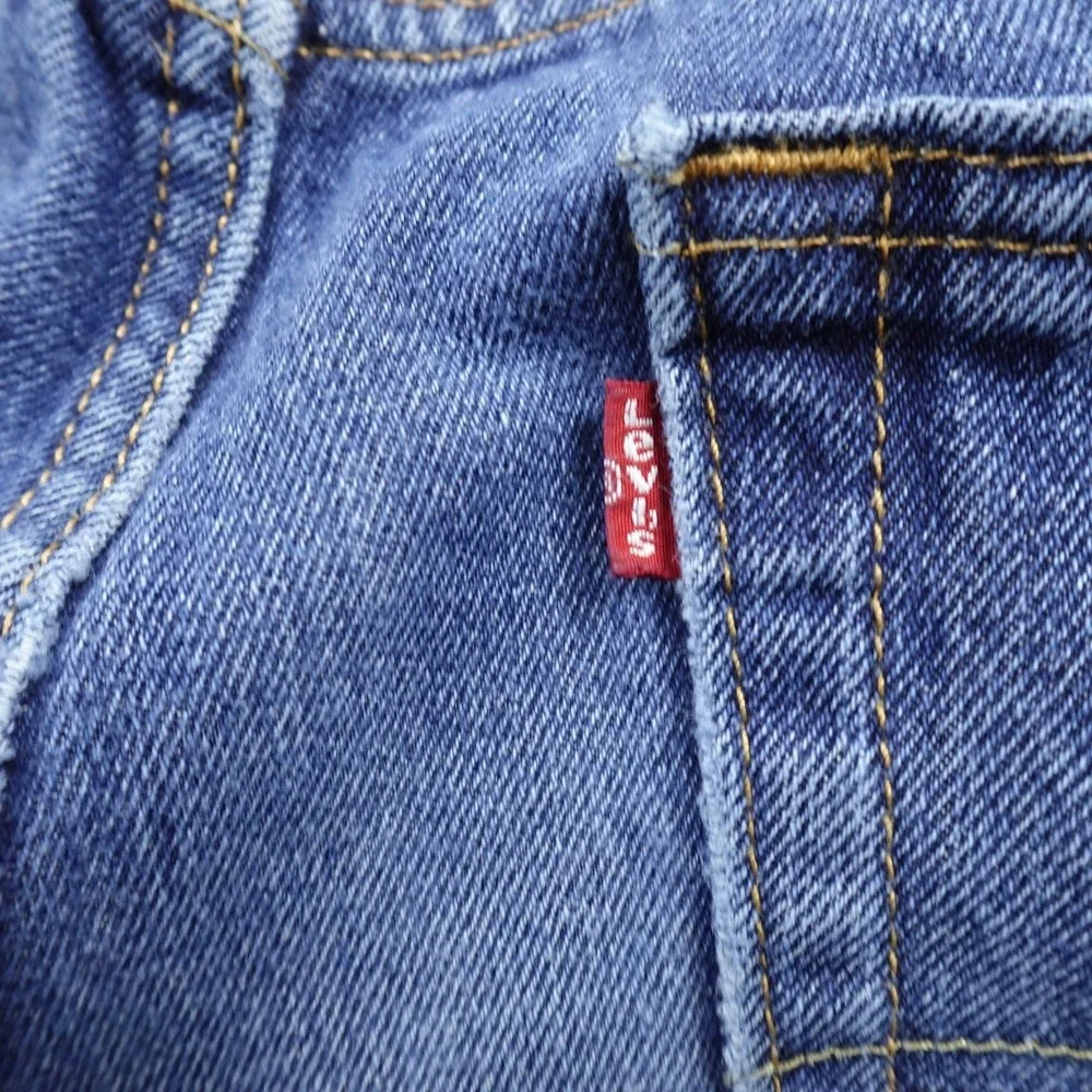 Levis Jeans Mens‎ 36X32 Dark Blue Denim Pants 550 Relaxed Tapered Casual Cotton